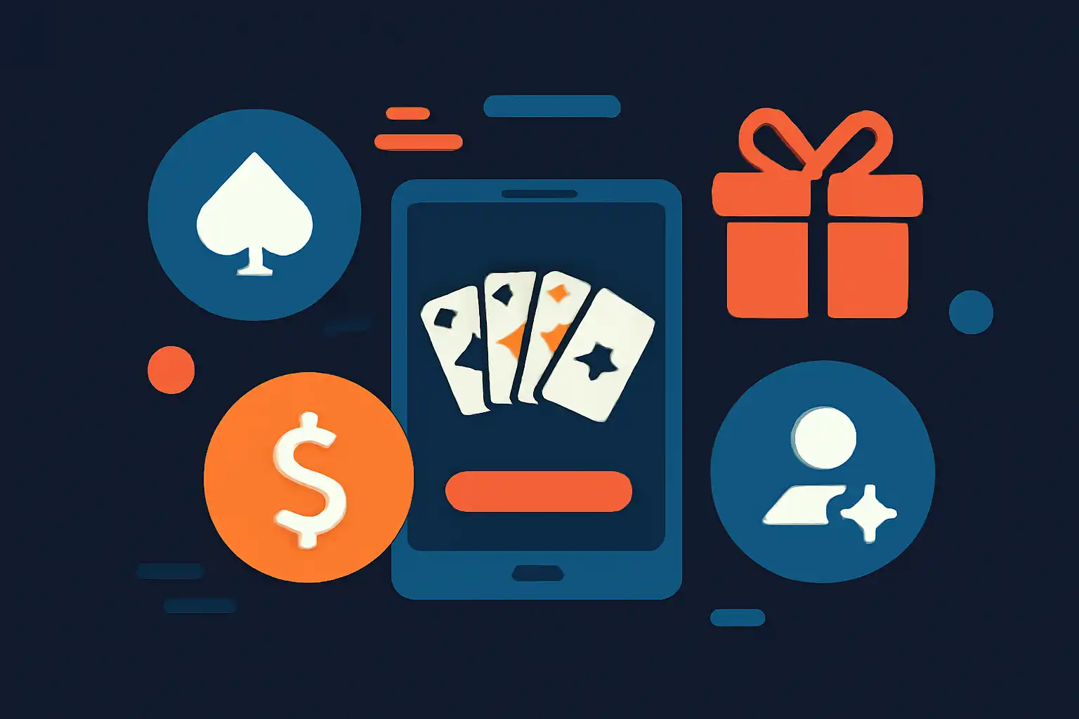 Hero illustration: Rummy Modern Games, Bonuses and Referral Rewards