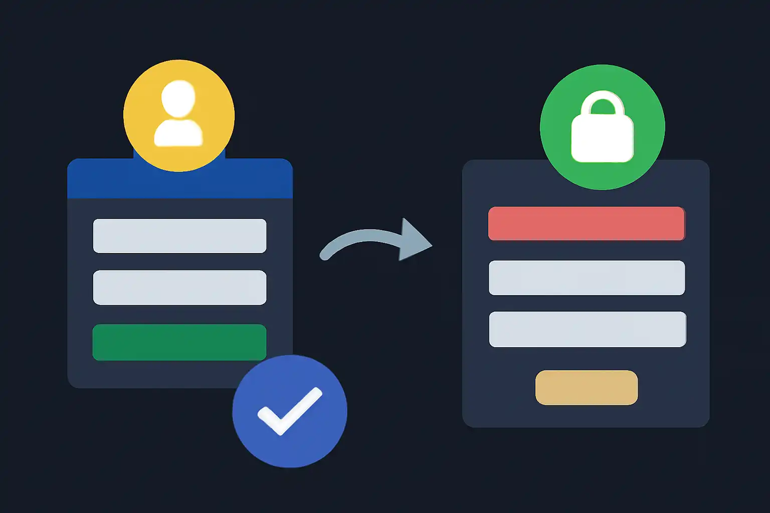 Hero illustration: Rummy Modern Registration and Login Steps