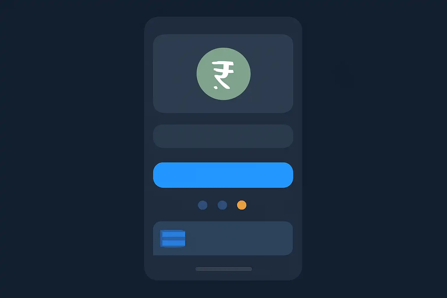 Detail screen: minimum deposit, mobile screen, Rummy Modern
