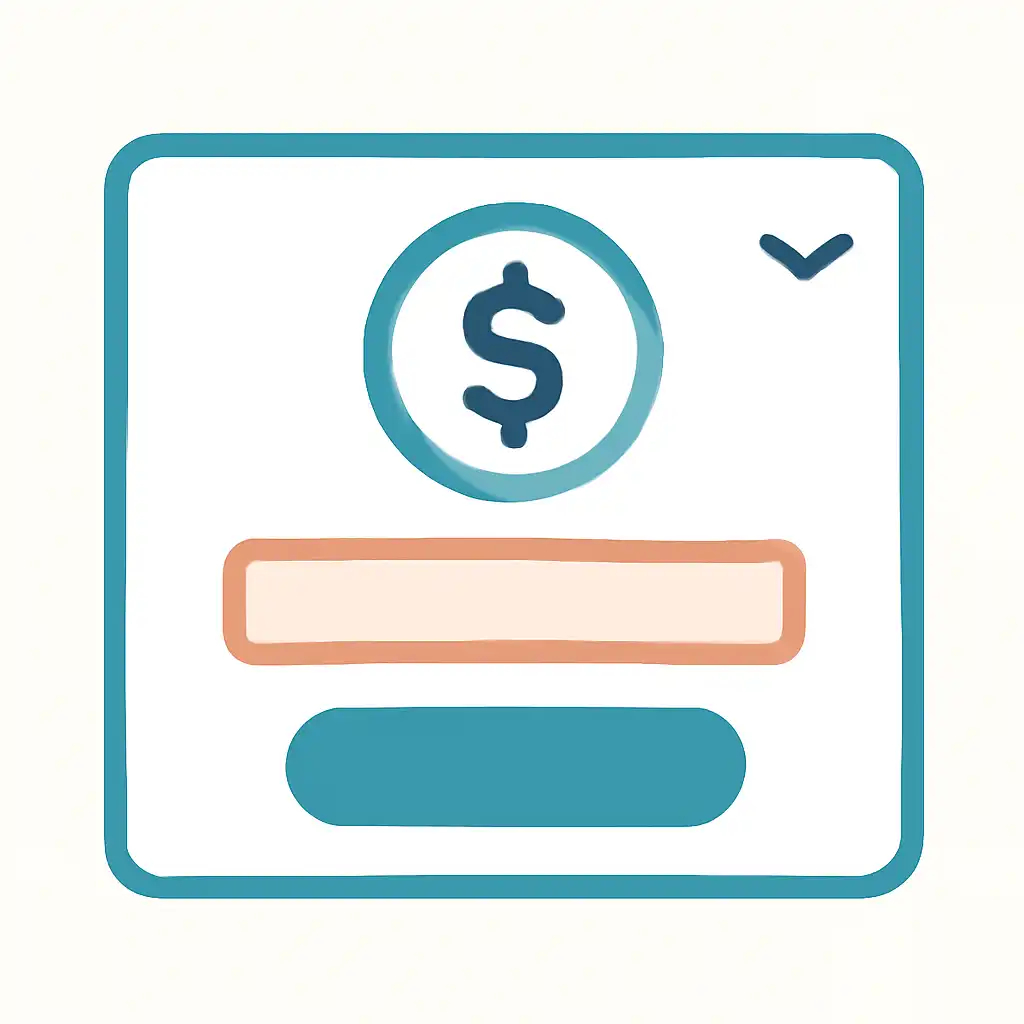 Close-up of button or form field for withdrawal limits, Rummy Modern