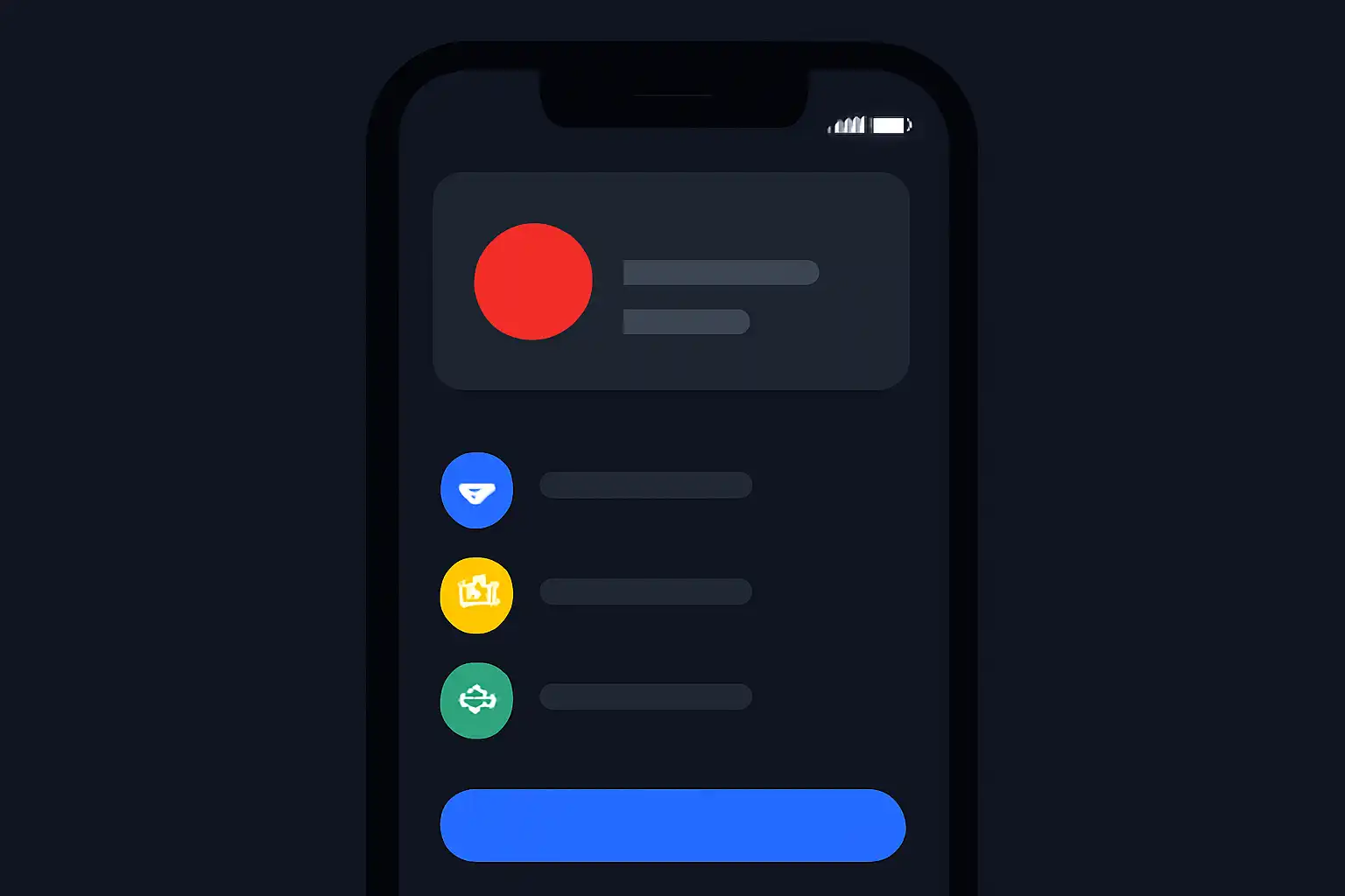 Detail screen: bank transfer times, mobile screen, Rummy Modern